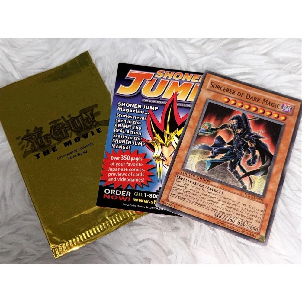 Yu-Gi-Oh Sorcerer of Dark Magic MOV-EN002 Limited Edition Movie Promo Super Rare